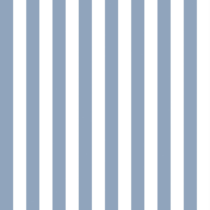 Diggs 10m x 52.8cm Matte Wallpaper Roll, Blue/White
