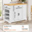 Chariot de service avec tiroir et tablettes Kitchen Island-1462268729-1462268735