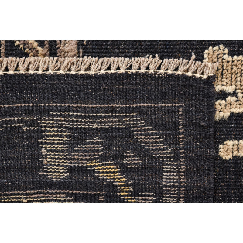 Tapis noir Jose