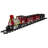 24-Piece Battery Operated Lighted And Animated Christmas Train Set With Sound