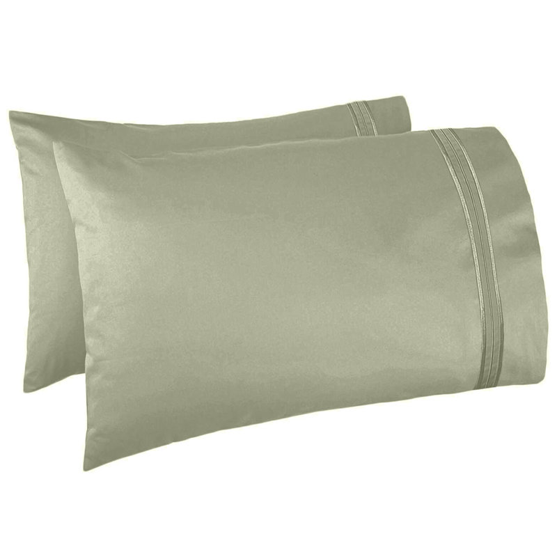 Microfiber Solid Colour Sheet Set, Sage
