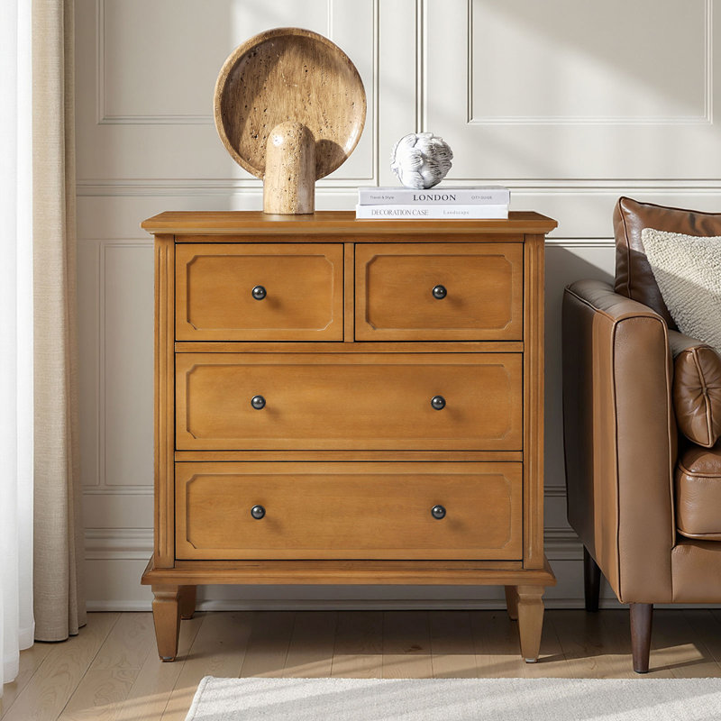Commode d'appoint 4 tiroirs Amberlyn, Gland