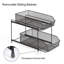 Commode de rangement coulissante 2 tiroirs Bender-1187329348