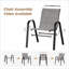 Chaise de patio empilable-606818693
