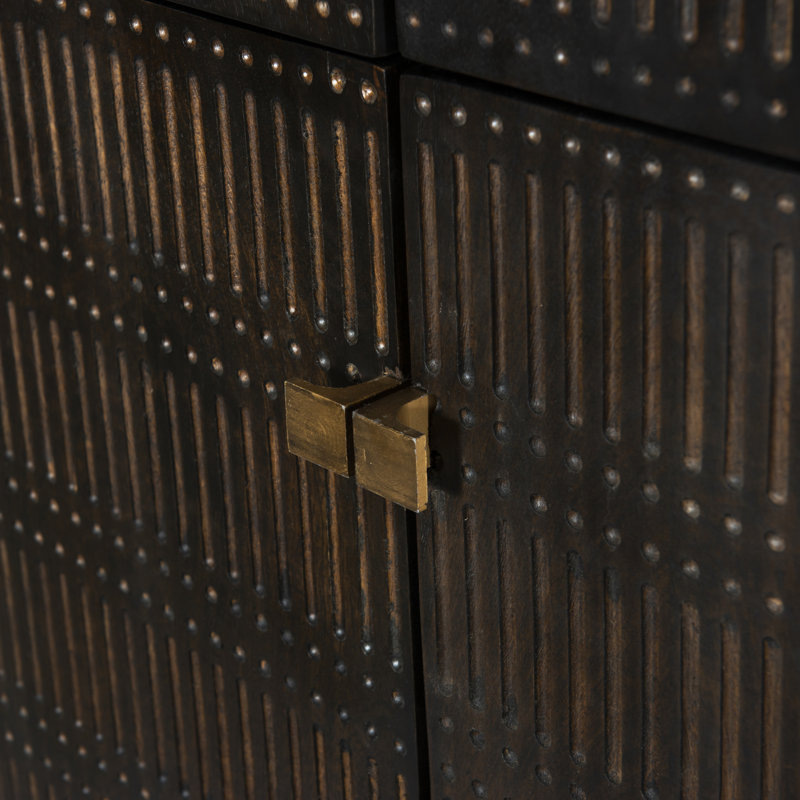 Kelby 4 - Door Armoire, Vintage Brown