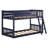 Aileana 42.5" W Solid Wood Twin Over Twin Bunk Bed with Built-In Ladder-1729021741