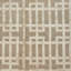 Tapis rectangulaire en soie / laine noué à la main à motif géométrique de couleur écru / ivoire-88508295