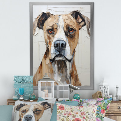 Portrait d'un berger anatolien sur toile