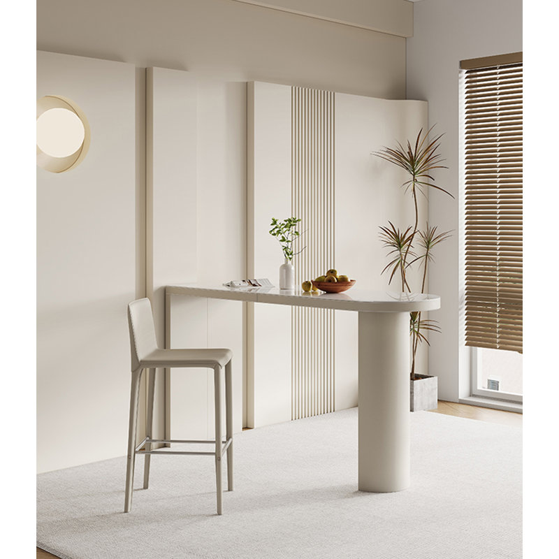 Table de bar Italian Stone, H 39,37 po x L 70,87 po x l 19,69 po