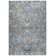 Tapis gris / bleu en laine Esmeyer