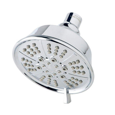 Pomme de douche murale fixe à jet simple 4,5 pouces Allura - 1,75 gallons par minute