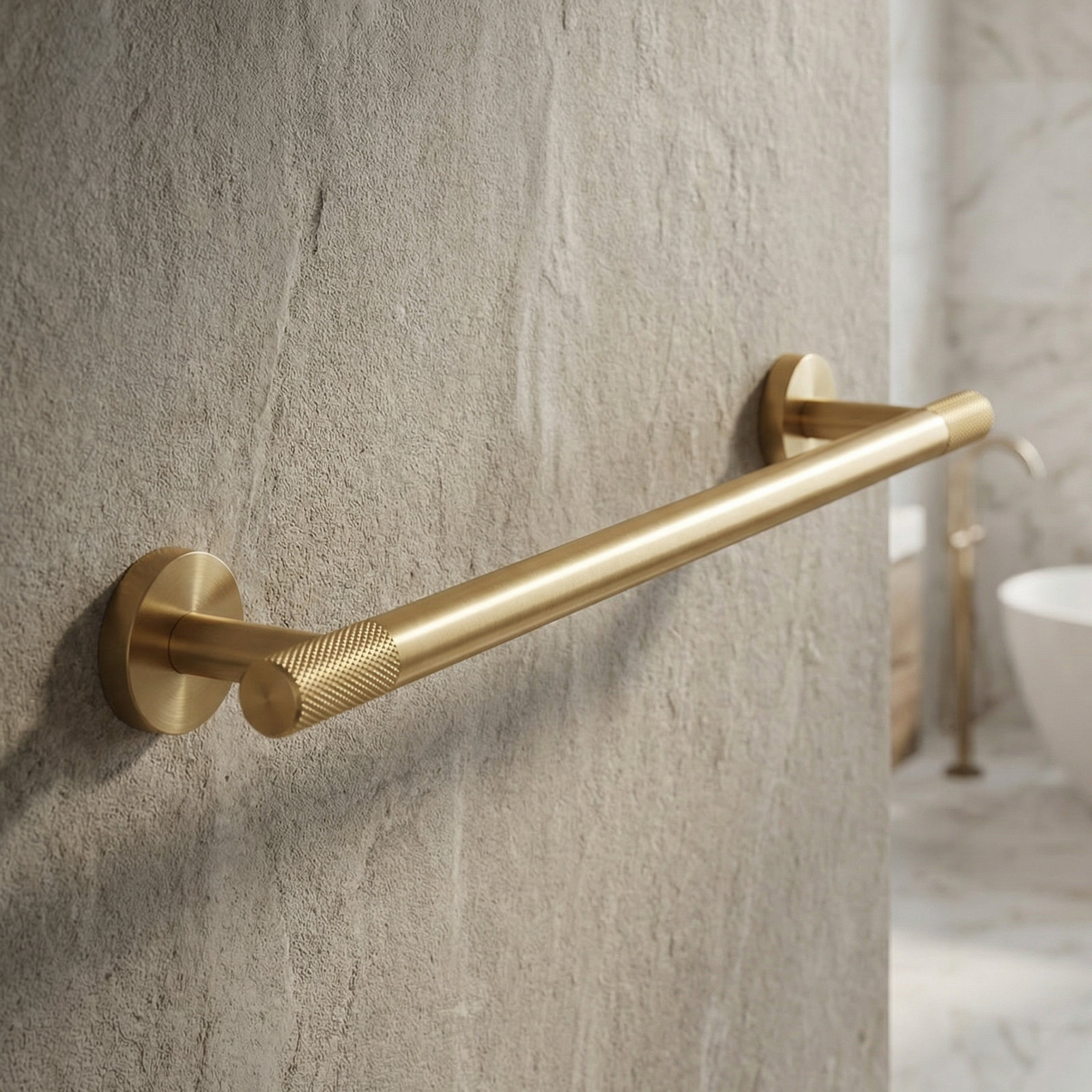 Forward 23.6'' Towel Bar, Brushed Gold