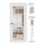 Verre transparent blanc poli Smart Pro 8 Lite Smart Pro-111731192-111731185