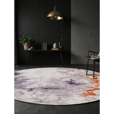 Tapis gris lavable à la machine