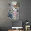 «Butterfly Garden I» par Fiona Stokes-Gilbert, art mural en métal, 24 po x 36 po-1246439397