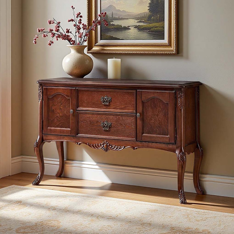 Buffet American American, H 32,68 po x l 47,24 po x P 15,75 po