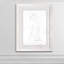« dog contour ii »-impression du dessin du cadre photo-400979104-400979112