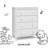 Alpine 4 Drawer Chest-36204031