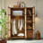 Rattan Woven Simple Wardrobe-110949673