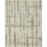 Tempo Gridline Mirage Hand-Knotted Wool Area Rug