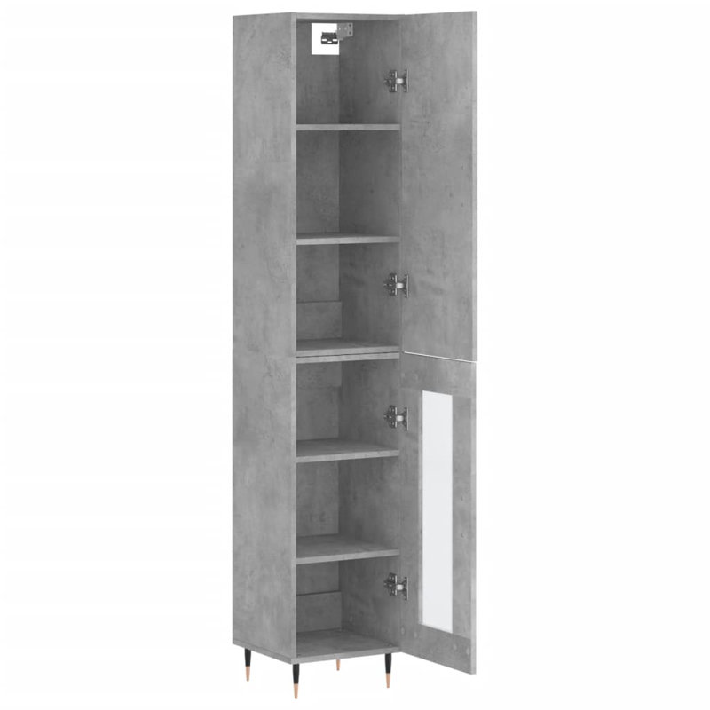 Merian 34.5cm Sideboard, Concrete Grey