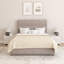 Upholstered Lift Up Storage Ottoman Bed-1162622791-1162622902