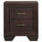 Copper Dark Cocoa 2-Drawer Rectangular Nightstand