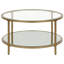 Hesiodos Frame Coffee Table with Storage-472975814