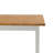 Reagan Pine Rectangular Solid Wood Top with Solid Wood Base Dining Table