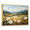 «Buttercups Flowers Mountain Landscape I», reproduction sur toile