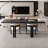 Black Rectangular Solid Wood desks-107970692