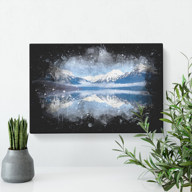 Lake McDonald In Montana - Wrapped Canvas, 60cm H x 91cm W x 3cm D