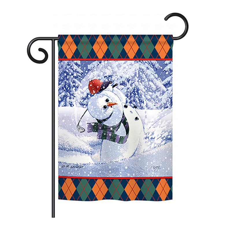 Double Sided Polyester House Flag, 18.5" H x 13" W