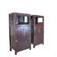 Pair Antique Open-Shelf Display Cabinet
