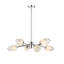 Lustre 8 lumières avec abat-jour en verre Harland-122499230-88071749