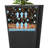Set Of 2 Tall Outdoor Planters，Front Porch Planters Flower Tree Plant Pots With Modern Design And Built-In Drainage