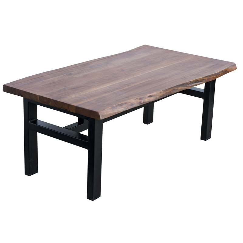 Table basse à tréteaux