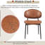 Chaise d'appoint rembourrée (ensemble de 2)-341425396