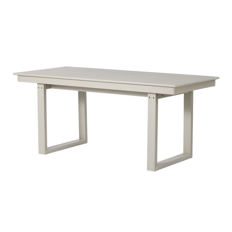 68" X 31" Rectangular Dining Table, Beige
