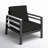 Townsend Patio Chair with Sunbrella® Cushions-2081670167-2119286414