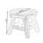 Binh Solid Wood Accent Stool