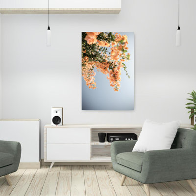 Art contemporain contemporain, art floral rétro