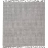 One-of-a-Kind Rectangle 6'9" x 7' Hand Knotted Area Rug