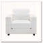 Fauteuil d'appoint en tissu chenille avec fauteuil Chenille-1828781025