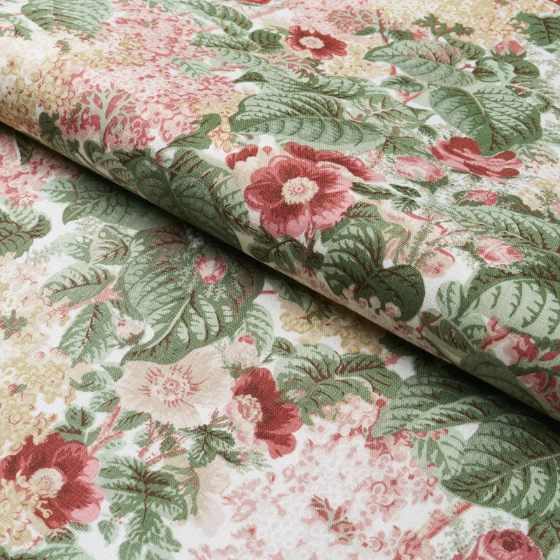 Flora's Fleurs Fabric, Apricot