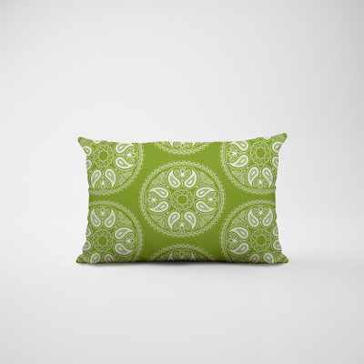 Polyester / Mélange de polyester Housse de coussin rectangulaire intérieure / extérieure lombaire et insert