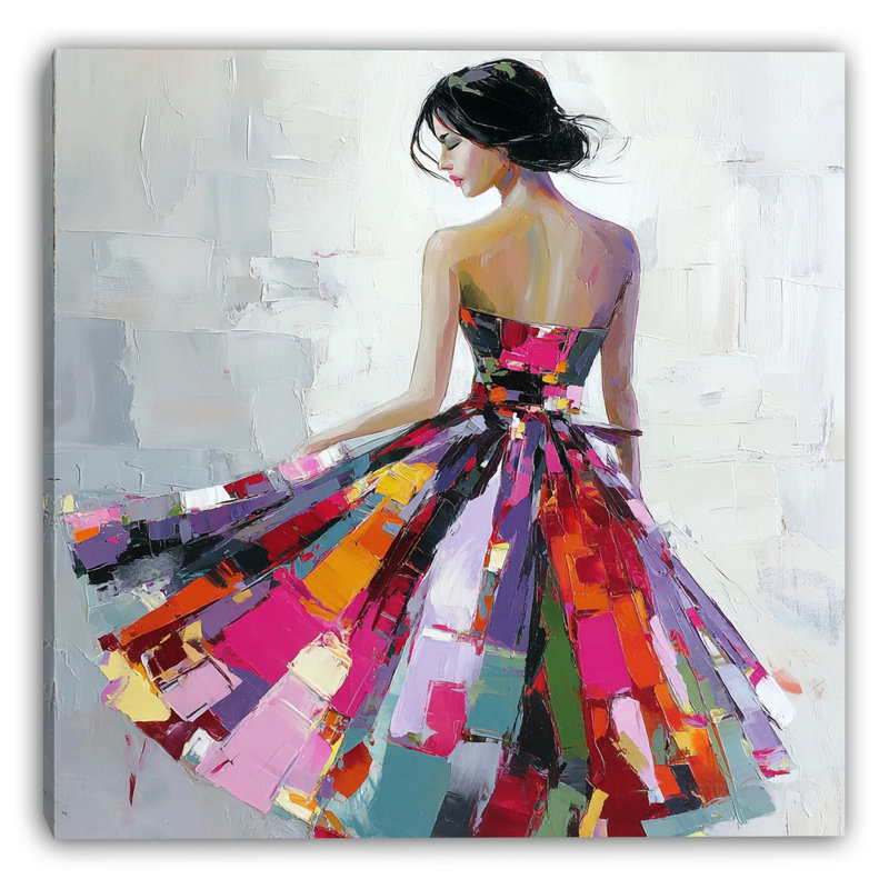 «Radiance in Color III», art mural sur toile tendue, H 40 po x l 40 po