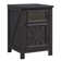 Ariellah 26'' Farmhouse End Side Table with Charging Station and Adjustable Storage Shelf
