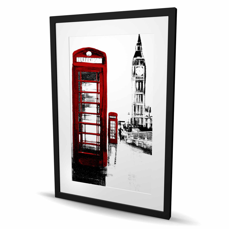 Impression sur toile, cités, villes industrielles, Big Ben London