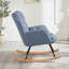 Chaise berçante en tissu Teddy-116434671